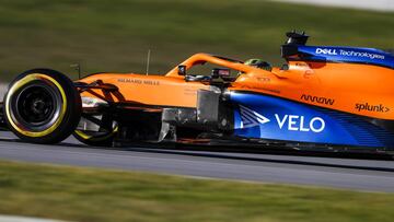 Lando Norris, McLaren MCL35.
