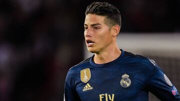 James Rodríguez, fuera de la convocatoria del Real Madrid