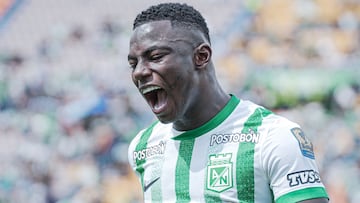 Marino Hinestroza, el jugador más caro del fútbol colombiano.