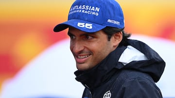 Carlos Sainz en Silverstone.