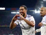 Youri Tielemans celebra un gol.
