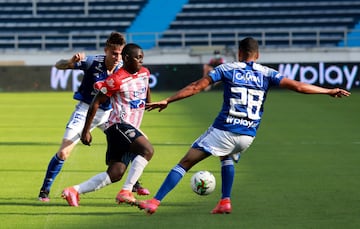 Junior de Barranquilla y Millonarios se enfrentaron en el estadio Metropolitano Roberto Meléndez por el partido de ida de las semifinales de la Liga BetPlay.