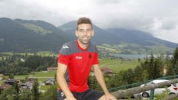 Víctor Álvarez, durante la estadía en Austria.