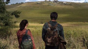 Joel y Ellie en The Last of Us, la serie de HBO basada en el juego de Naughty Dog.