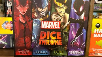 Marvel Dice Throne board game