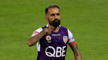 Diego Castro, futbolista espa&ntilde;ol de Perth Glory. 