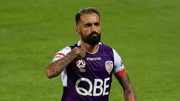 Diego Castro, futbolista espa&ntilde;ol de Perth Glory. 