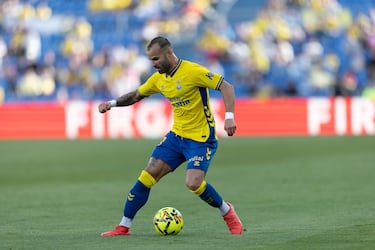 El veterano jugador canario fue decisivo. Hizo un gol y fue el dinamizador de todo el ataque de Las Palmas.