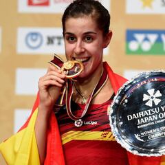Carolina Marín manda otra vez en el bádminton mundial