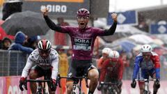 Los españoles en el Giro: sin sorpresas pese a la lluvia