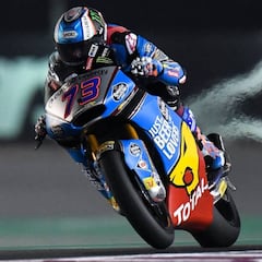 Repaso de Álex Márquez al resto para la primera pole del año