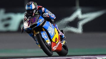 &Aacute;lex M&aacute;rquez con la Kalex en Qatar.