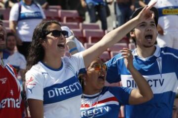 U. de Chile vs UC, en imágenes