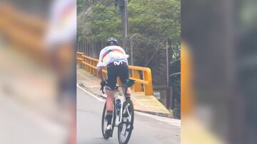La ciclista neerlandesa prepara su WorldTour 2023 en Colombia.