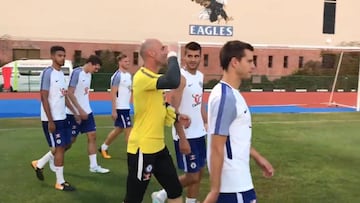 Álvaro Morata ya entrena con el Chelsea en Singapur