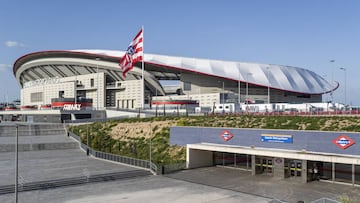 Los aleda&ntilde;os del Wanda Metropolitano.