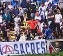 Una nueva vergüenza remece al fútbol chileno: un pasapelotas fue sacado en ambulancia por esto