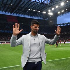 Djokovic contribuye a un récord histórico en el Milan-Inter