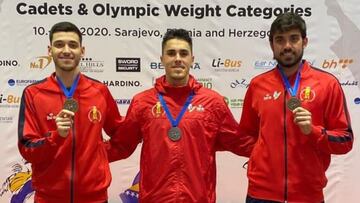 España logra seis medallas en los Europeos de pesos olímpicos
