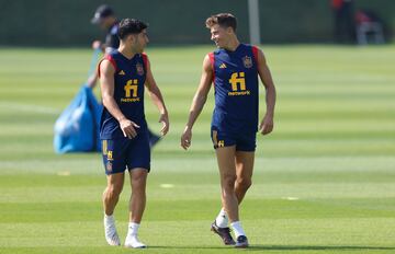 Marcos Llorente y Marco Asensio.