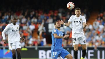 17/03/19 PARTIDO DE PRIMERA DIVISION VALENCIA CF - GETAFE CF GAYA RODRIGO