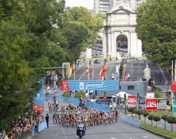 Vigésima primera etapa disputada entre Leganés y Madrid, de 142,2 kilómetros