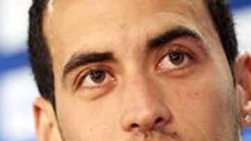 Busquets: "Es un partido Milán-Barça, no Ibra-Barça"