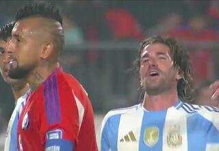 La tensa escena entre Vidal y De Paul que no se vio en la TV: ¡alta intensidad!