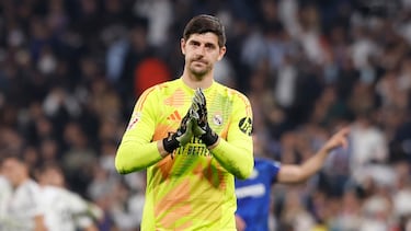 Courtois, más muro ante el Getafe
