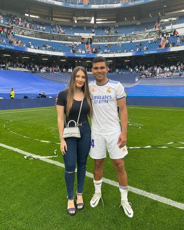 Anna Mariana y Casemiro contrajeron matrimonio en 2014 y tienen dos hijos en com¨²n. Anna es maquilladora profesional, pero tambi¨¦n ha estudiado Administraci¨®n y Direcci¨®n de Empresas.