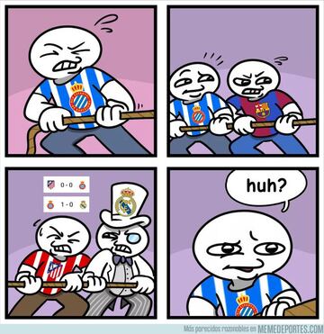 Las derrotas del Madrid y del City protagonistas de los memes de la jornada