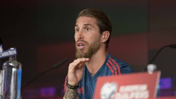 09/06/19 SELECCION ESPAÑOLA ESPAÑA
RUEDA DE PRENSA SERGIO RAMOS
