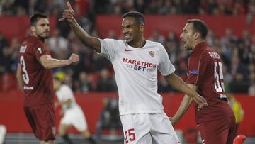 Fernando, en una cita de la Europa League.