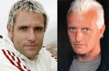 Cañizares y Rutger Hauer (actor de origen neerlandés de cine y televisión que trabaja principalmente en Hollywood)