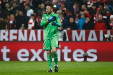 Ospina sumó su séptimo partido en la Champions League 2016/2017