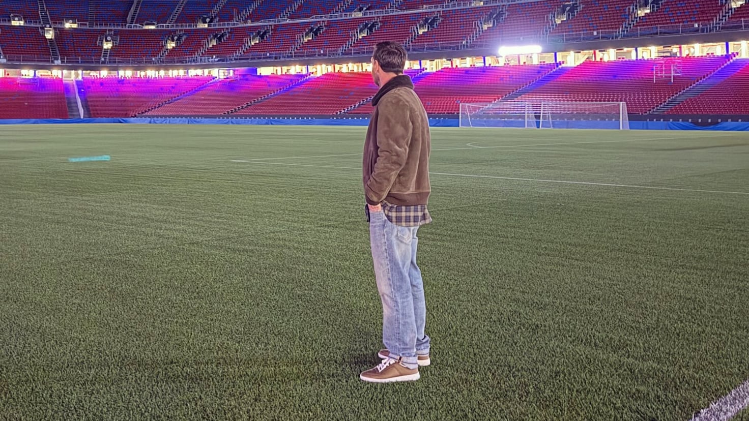 As imagens da visita de Messi ao Camp Nou As imagens da visita de Messi ao Camp Nou
