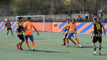 Imagen del partido entre el Panadería Pulido y el San Roque de Lepe.