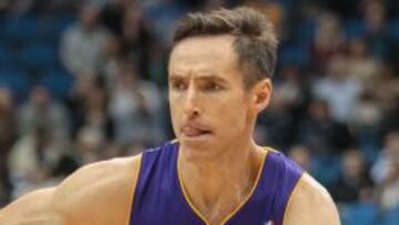 Steve Nash en acci&oacute;n.