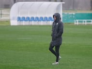 Ania, en la ciudad deportiva