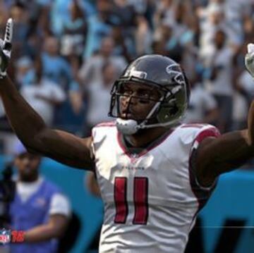 julio Jones es una autentica bestia en la vida real y en el Madden.