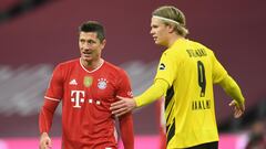Haaland has long way to go to match Lewandowski – Nagelsmann