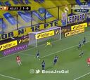 Boca y Fabra sufren: el gol en contra del colombiano que puso al Xeneize contra las cuerdas