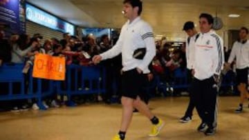 Casillas, en la llegada a Valencia