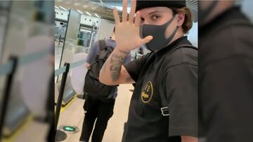 Juan Fernando Quintero viaja a Colombia