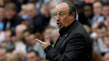 El entrenador espa&ntilde;ol del Newcastle, Rafa Ben&iacute;tez, durante un partido.