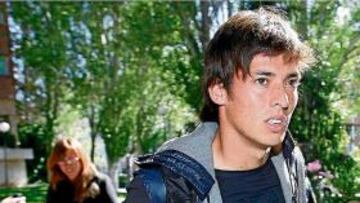 PREOCUPADO. El jugador canario tuvo que abandonar Las Rozas.