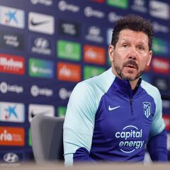 Simeone: “No pensamos sólo en Vinicius, pensamos en que el Real Madrid sabe competir muy bien”