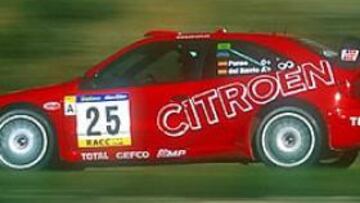 <B>PILOTO OFICIAL.</B> Chus Puras volverá a disponer de un Citroen Xsara oficial en el Rally de Alemania y dadas las características del mismo, puro asfalto, podría disputar la victoria final.