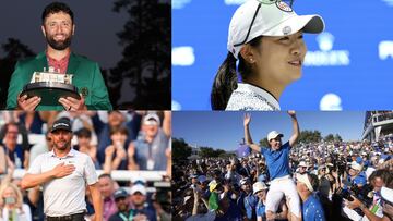 Las notas del año en el golf: Rahm, Scheffler, Rose Zhang...