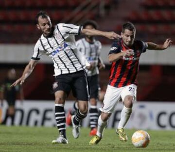 4° puesto: Sebastián Blanco (derecha), jugador de San Lorenzo de Almagro, tasado en 6 millones de euros.